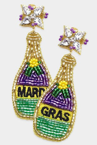 MG earrings