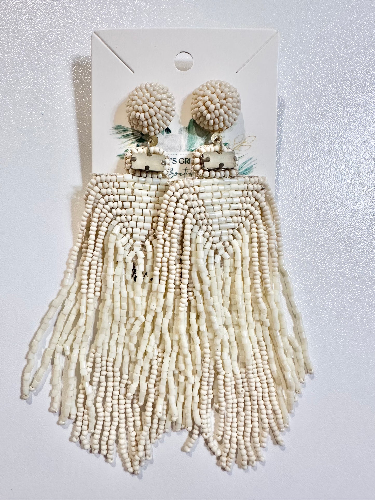 Fringe earrings