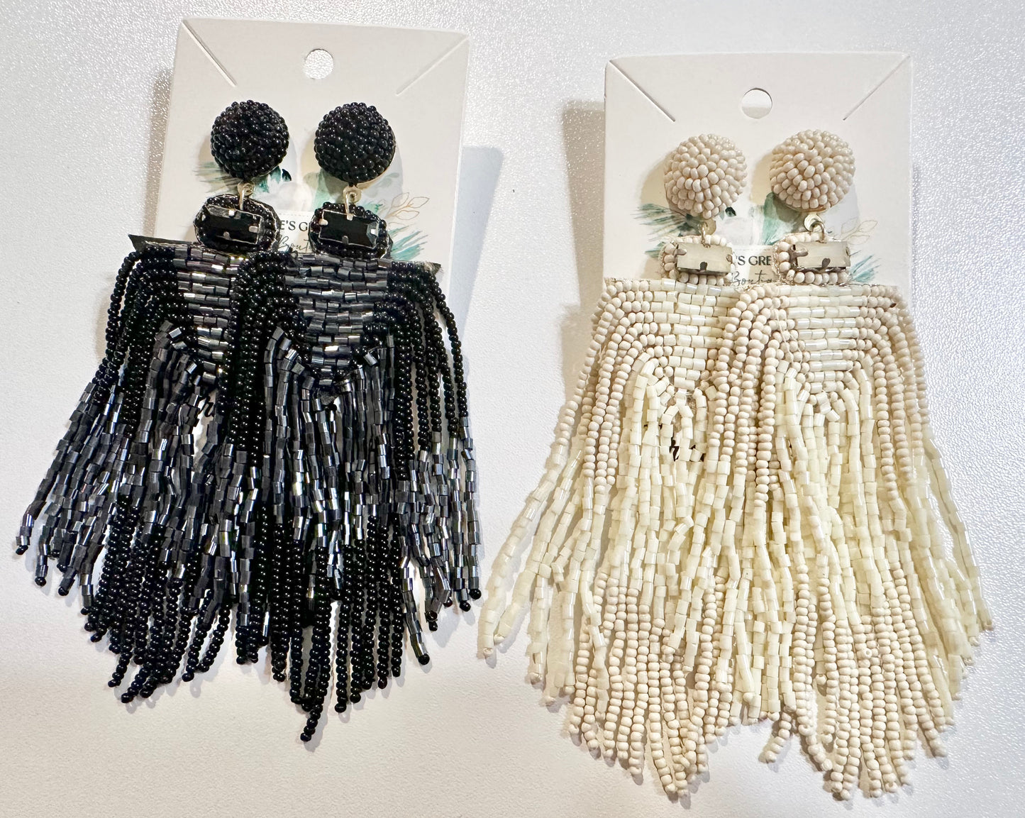 Fringe earrings