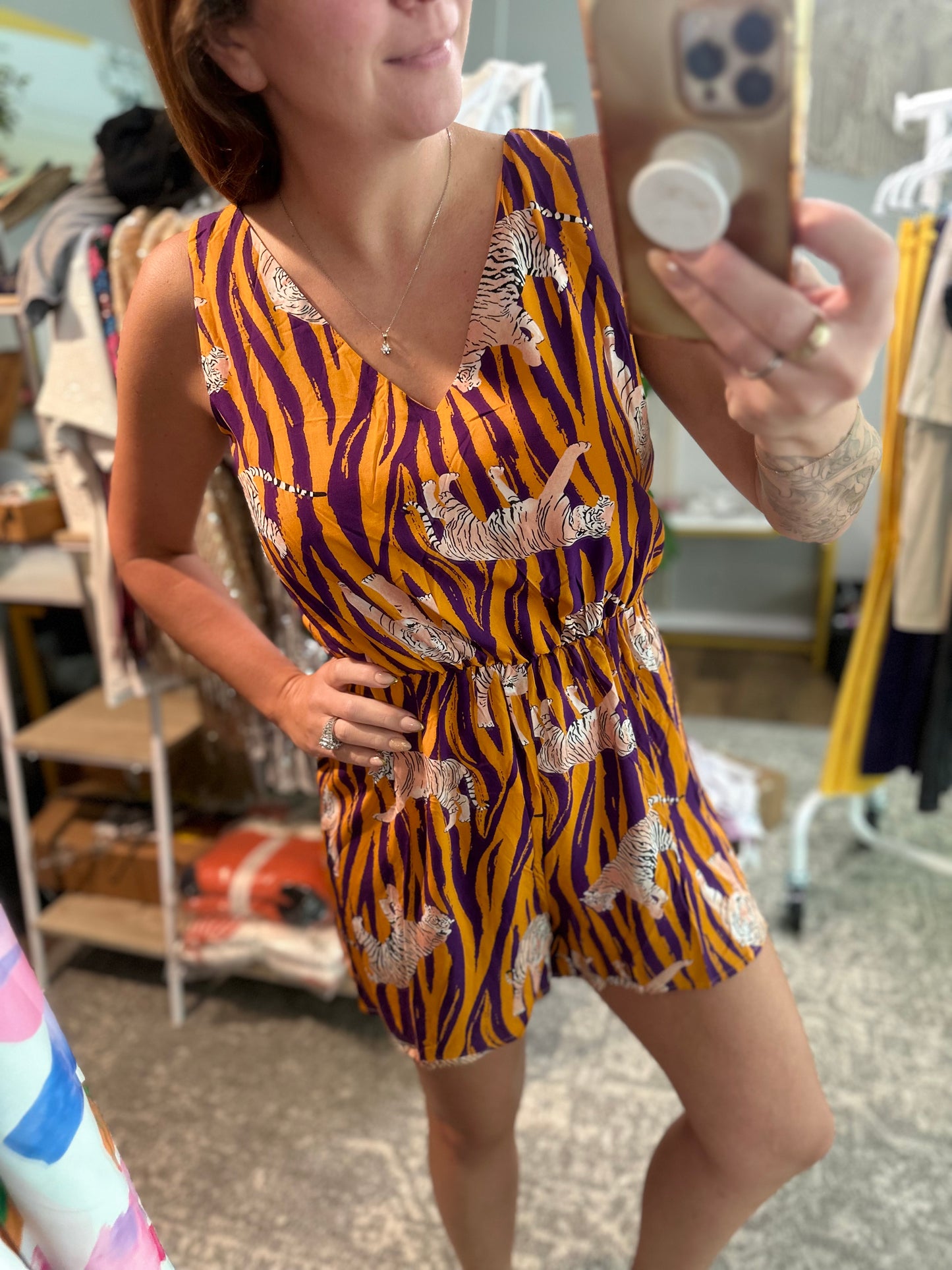 Tiger Romper