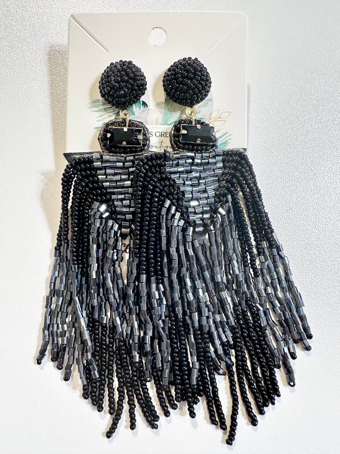 Fringe earrings