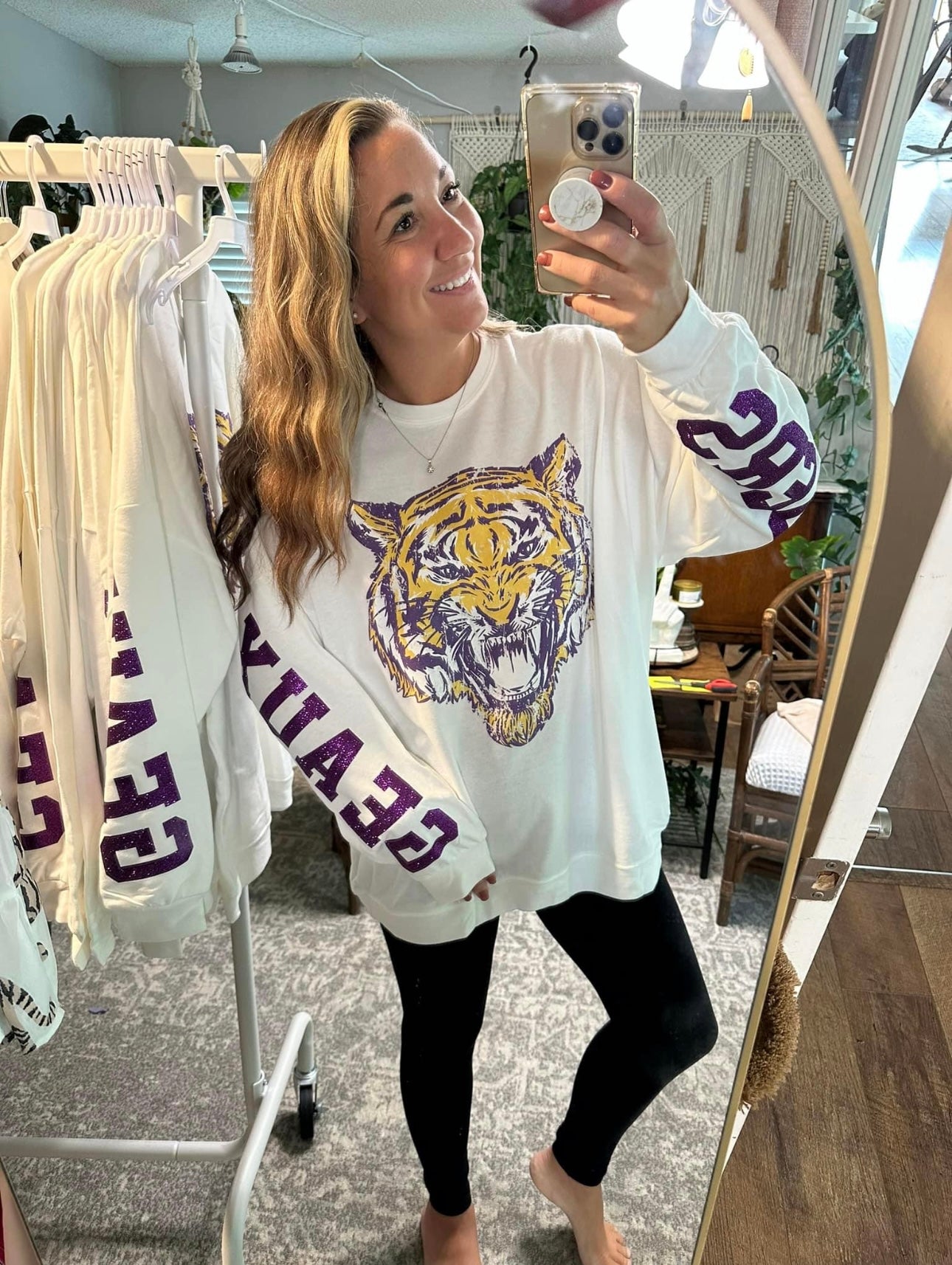 LSU oversized Sweatshirt