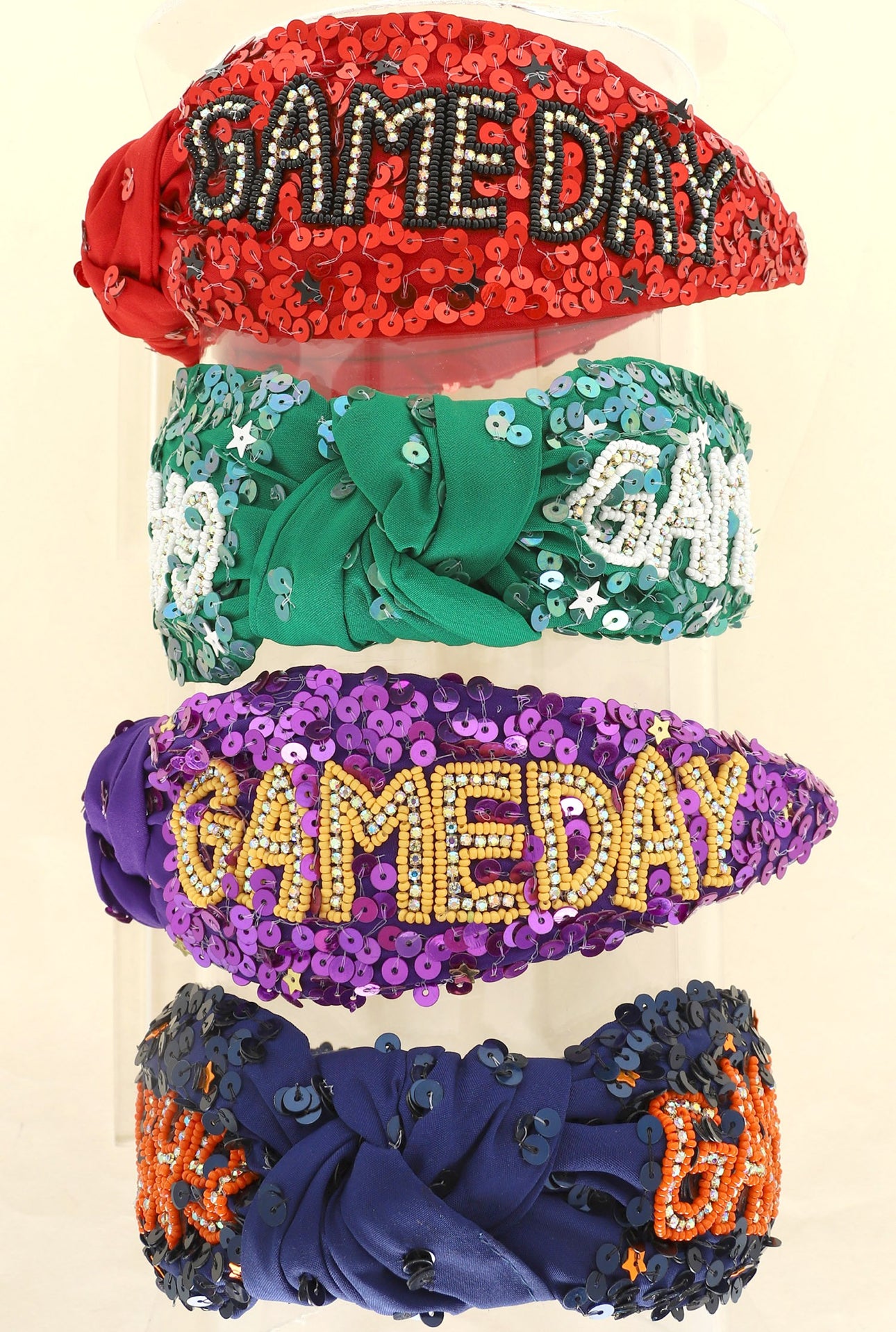 “Game Day” headbands