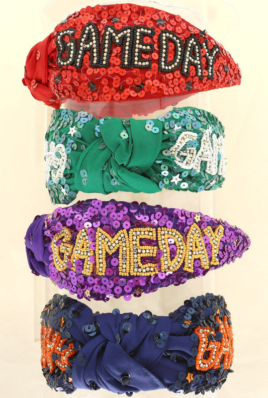 “Game Day” headbands